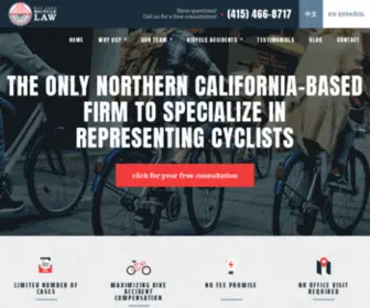 Bayareabicyclelaw.com(Bay Area Bicycle Law) Screenshot