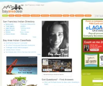 Bayareadesi.com(Bay Area Desi) Screenshot