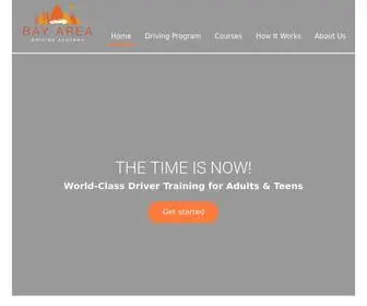 Bayareadrivingacademy.com(Bay Area Driving Academy) Screenshot