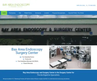 Bayareaendoscopy.com(Bay Area Endoscopy) Screenshot