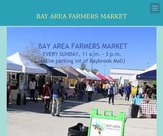 Bayareafarmersmarkettexas.com(Bay Area Farmers Market) Screenshot