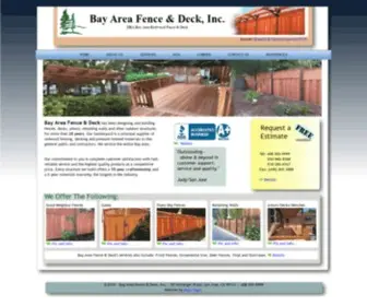 Bayareafence.com(Fence San Jose) Screenshot