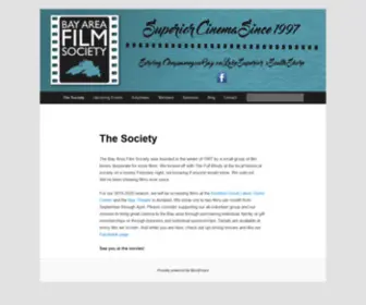 Bayareafilmsociety.org(Bay Area Film Society) Screenshot