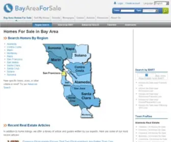 Bayareaforsale.com(Bay Area Homes For Sale) Screenshot
