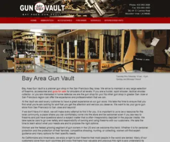 Bayareagunvault.com(Bay Area Gun Vault) Screenshot