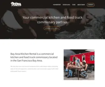 Bayareakitchenrental.com(Bay Area Kitchen Rental) Screenshot