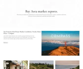 Bayareamarketreports.com(Bay Area market reports) Screenshot