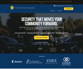 Bayareapatrol.com(Security Services) Screenshot