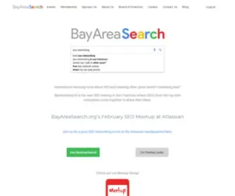 Bayareasearch.org(The Association of Bay Area Search Marketing Professionals) Screenshot