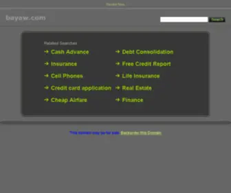 Bayaw.com(Internet marketing) Screenshot