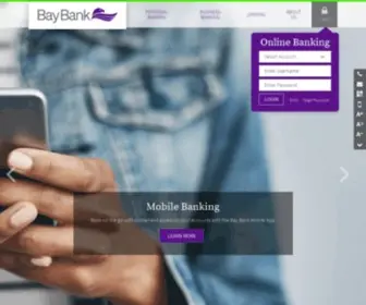 Baybankgb.com(Bay Bank) Screenshot