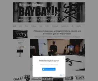 Baybayin.org(Alibata) Screenshot