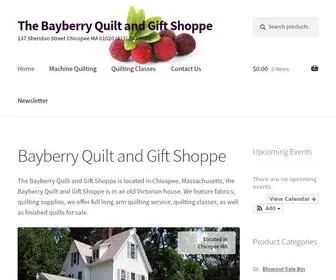 BayberryQuilts.com(Bayberry Quilt and Gift Shoppe) Screenshot