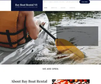 Bayboatrentalny.com(The Best Boat Rentals in Sheepshead Bay) Screenshot