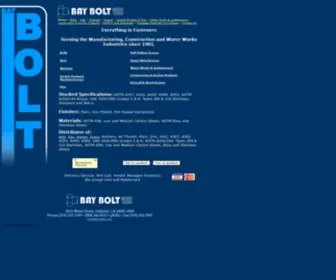 Baybolt.com(Bay Bolt) Screenshot