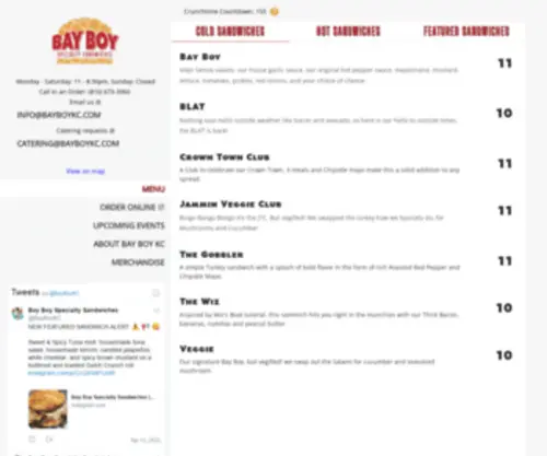 Bayboykc.com(Bay Boy) Screenshot