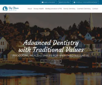 Baybreezedentistry.com(Dentist in Portsmouth) Screenshot