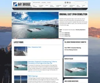 Baybridgeinfo.org(Bay Bridge Info) Screenshot