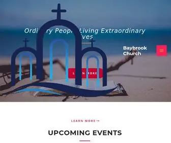Baybrook.org(Baybrook Church) Screenshot