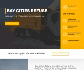 Baycitiesrefuse.com(BAY CITIES REFUSE) Screenshot