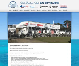 Baycitymarine.com.au(Bay City Marine) Screenshot