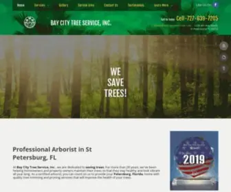 Baycitytreeservice.com(Bay City Tree Service) Screenshot