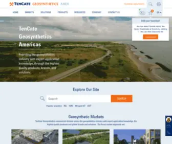 Baycor.com(Geosynthetic solutions in civil engineering) Screenshot