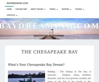 Baydreaming.com(Your Guide to the Chesapeake Bay) Screenshot
