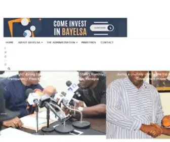 Bayelsa.gov.ng(Bayelsa) Screenshot