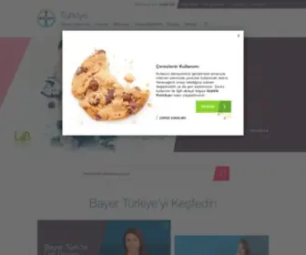 Bayer.com.tr(Bayer Türkiye) Screenshot