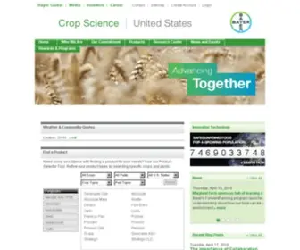 Bayercropscienceus.com(Crop Science) Screenshot