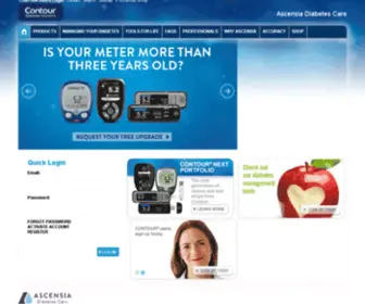 Bayerdiabetes.co.uk(Bayer HealthCare Diabetes Care) Screenshot