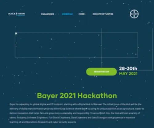 Bayerhackathon.com(Bayer Hackathon) Screenshot