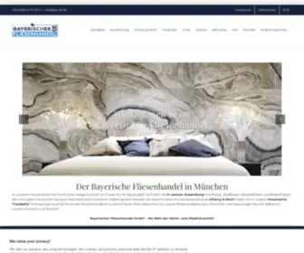 Bayerischer-Fliesenhandel.de(Bayerischer Fliesenhandel) Screenshot