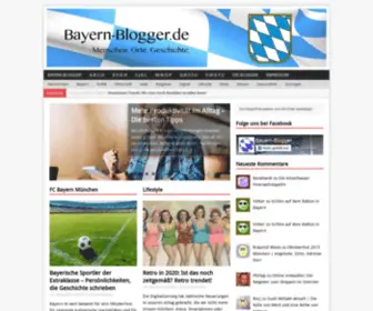 Bayern-Blogger.de(Startseite) Screenshot
