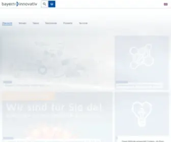 Bayern-Innovativ.de(Innovation leben) Screenshot