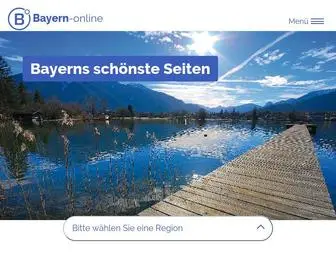 Bayern-Online.de(Bayerns Portal für Ferienwohnungen) Screenshot