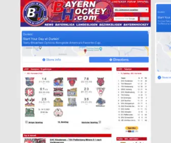 Bayernhockey.com(:: ::) Screenshot