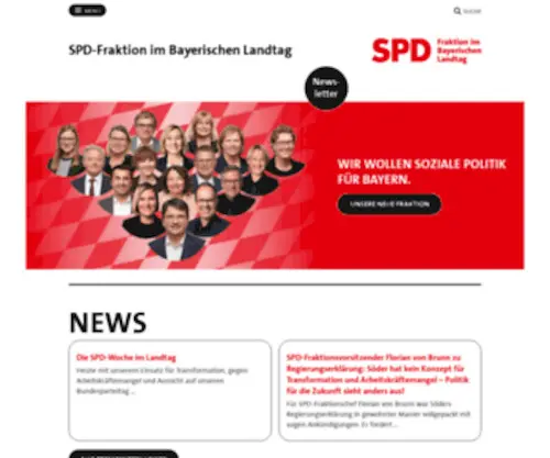 Bayernspd-Landtag.de(Bayernspd Landtag) Screenshot