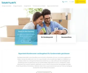 Bayernwerk-Netz.de(Regionaler Netzbetreiber) Screenshot