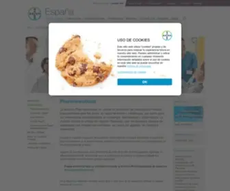 Bayerscheringpharma.es(Pharmaceuticals) Screenshot