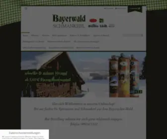 Bayerwaldschmankerl.de(Blutwurz) Screenshot