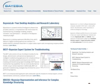 Bayesia.com(Bayesia S.A.S) Screenshot
