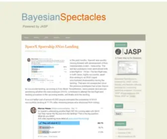Bayesianspectacles.org(Bayesian Spectacles) Screenshot