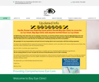 Bayeyeclinic.com(Bay Eye Clinic) Screenshot