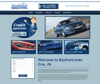 Bayfrontauto.com(Bayfront auto) Screenshot