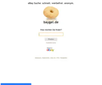 Baygel.de(EBay Suche) Screenshot
