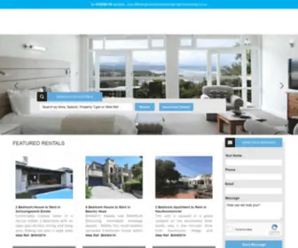 Bayholidays.co.za(Bay Holiday Homes) Screenshot