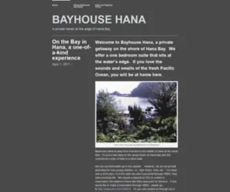 Bayhousehana.com(BAYHOUSE HANA) Screenshot