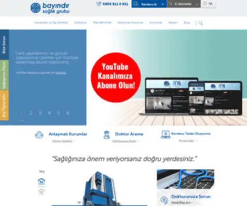 Bayindirhastanesi.com.tr(Bayındır) Screenshot